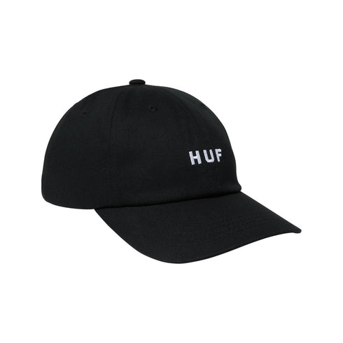 Huf Set Og Cv 6 Panel Cap Casquette - Black - Streetart.fr